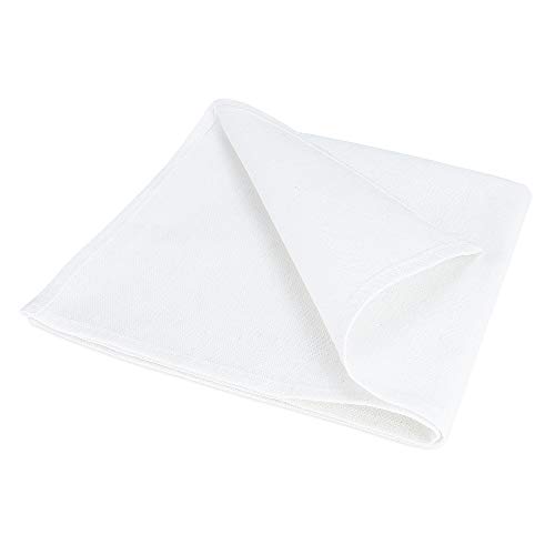 TextilDepot24 Nappe damassée, blanche, avec bordure... - Maison & Cuisine Amazon France à 1.49€