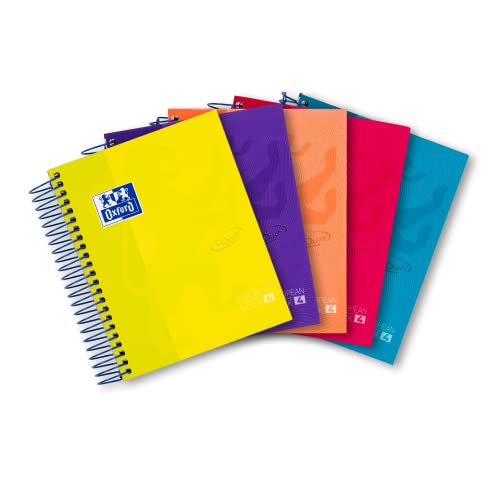 Oxford, Quaderni 8º, confezione da 5 quaderni a copertina... - Office Supplies Amazon Italy à 29.68€