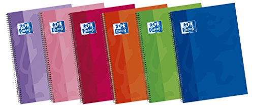 Oxford Classic 100430163 - Pack de 5 cuadernos espiral de... - Fournitures Bureau Amazon Espagne à 9.45€