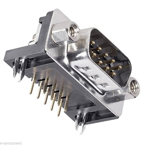 CONNETTORE D-SUB MASCHIO 9 PIN ANGOLARE (90°) DA CIRCUITO... - Sports & Fitness Amazon Italie à 1.80€
