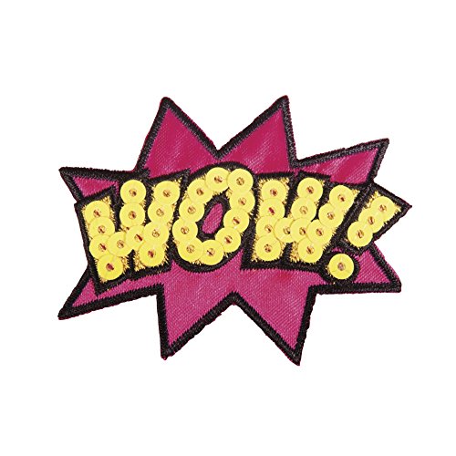 Rayher 53908000 Patch Wow!, 6,5x5,2cm, Zum Aufbügeln... - Loisirs Créatifs Amazon Allemagne à 1.00€