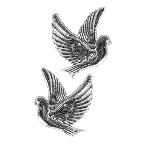Rayher 31555606 Wax Design: Dove Silver, 2.2 x 2.7 cm, 1... - Beauty & Fragrances Amazon UK à 2.45€