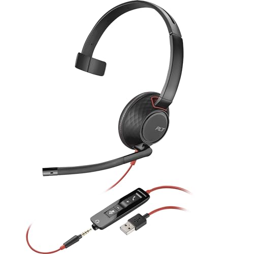 Plantronics Blackwire C5220 Casque Stéréo PC USB-C Mono... - Tech & Electronics Amazon France à 96.68€