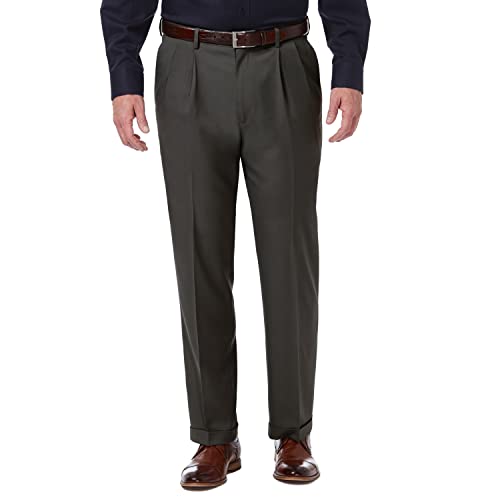 Haggar Premium Comfort Classic Fit Pleat Front Pant Reg.... - Home & Kitchen Amazon Italy à 38.34€
