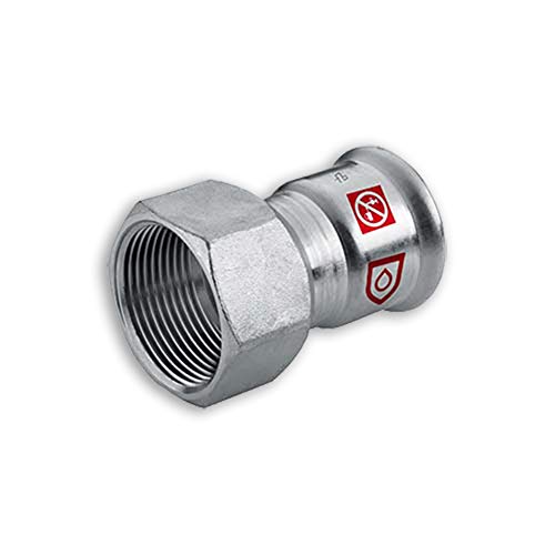 C-Stahl Pressfitting M Kontur - Übergangsmuffe (IG) - 22mm... - Bricolage & Outils Amazon Allemagne à 5.20€