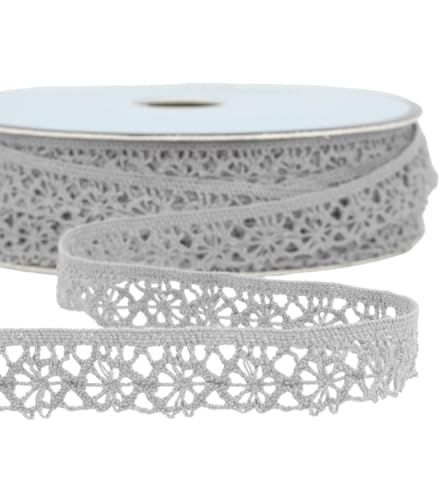 Spule 25 m Spitze Polyester – Grau 5647 – 033 - Maison & Cuisine Amazon Allemagne à 4.94€
