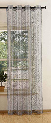Gardinenbox 203522 - Cortina de Malla con Ojales, Color... - Amazon Espagne à 20.70€