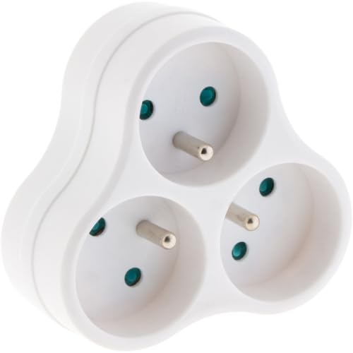 Triplite Facade, 16A 2P+T, Blanc - Maison & Cuisine Amazon France à 8.82€