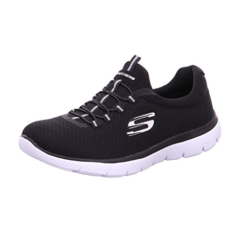 Skechers Mujer Summits 12980 Zapatillas, Black Mesh/ White... - Mode & Vêtements Amazon Espagne à 40.95€