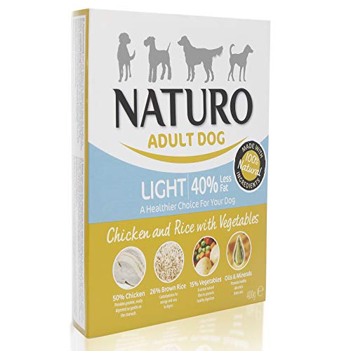 Naturo - Nassfutter für Hunde Light Huhn mit Reis 400g - Amazon Allemagne à 7.67€