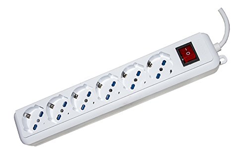 LINK lkmp06 multiprise 6 Prises universelles ita/schuko... en promo à 13,64€ (-37%) sur Amazon FR