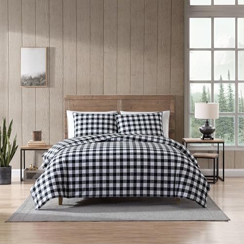 Eddie Bauer Montagne Plaid Housse de Couette Set, Noir... en promo à 57,58€ (-50%) sur Amazon FR
