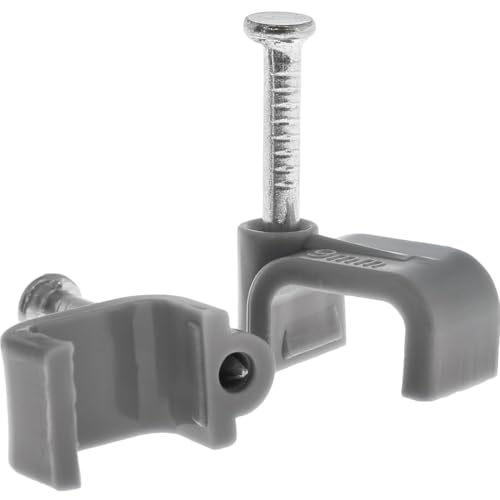 Merriway BH04896 Lot de 50 Pinces à câble Plat Gris Double... - DIY & Tools Amazon France à 3.95€