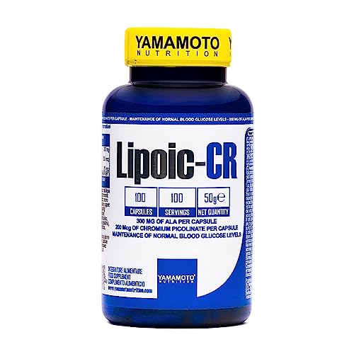 YAMAMOTO NUTRITION Lipoic-CR 100 cápsulas - Santé & Bien-être en promo à 4.70€