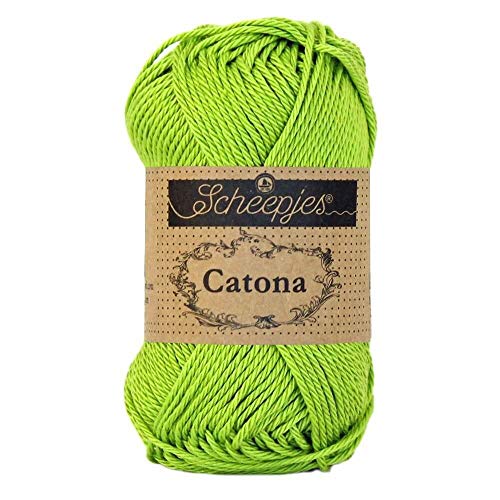 Scheepjes - Scheepjes Catona 205 Kiwi Fil - 1x25g en promo à 6,17€ (-50%) sur Amazon FR