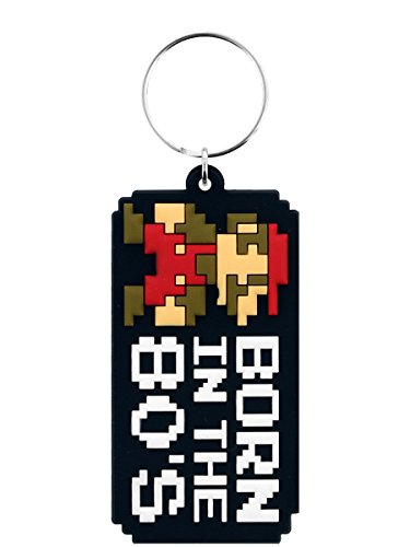 PYRAMID INTERNATIONAL MARIO BROS PORTE CLES BORN IN THE 80'S - High-Tech & Électronique Amazon Italie à 2.90€