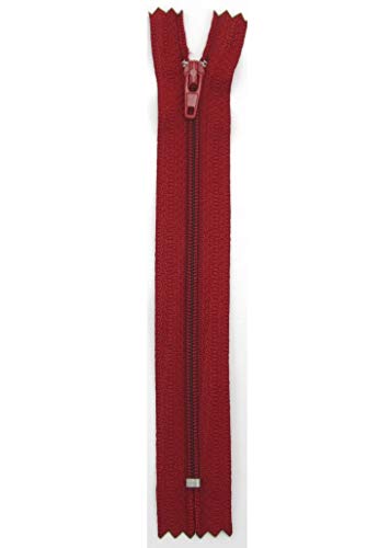 Stephanoise Zip, Plastic, Dark Red, Clothes, Zipper... - Loisirs Créatifs en promo à 1.35€