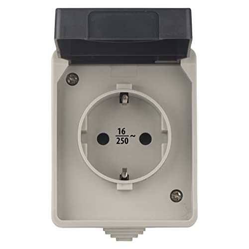 EMOS Prise Murale A1396 Schuko IP44 - Fournitures Bureau Amazon France à 2.80€