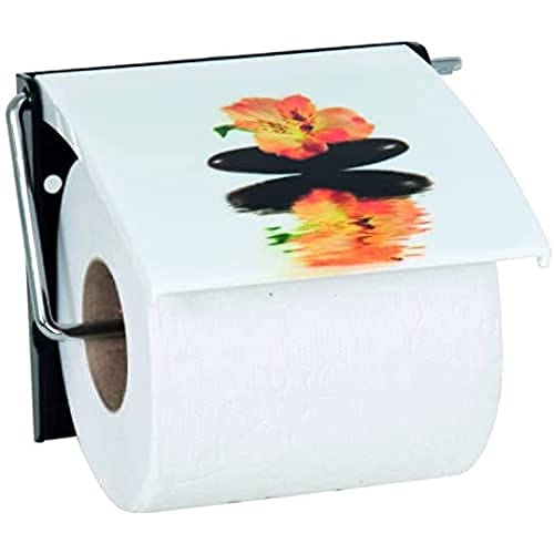 MSV Porte Rouleau Papier WC Mural PS & Acier chromé Manila - DIY & Tools Amazon France à 6.99€