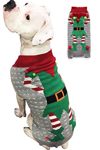 BOBIBI Suéteres feos de Navidad para Perros, Ropa de Punto... - Amazon Espagne à 7.90€