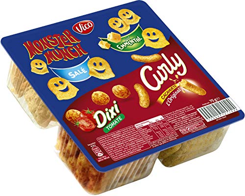 Vico Coffret Monster Munch/Curly 75 g - Épicerie en promo à 1.85€