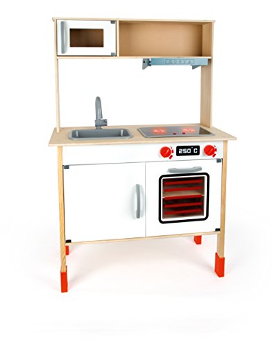 Small Foot 10749 Wooden Kitchen with Large Storage, Incl.... - Maison & Cuisine Amazon Royaume-Uni à 41.35€