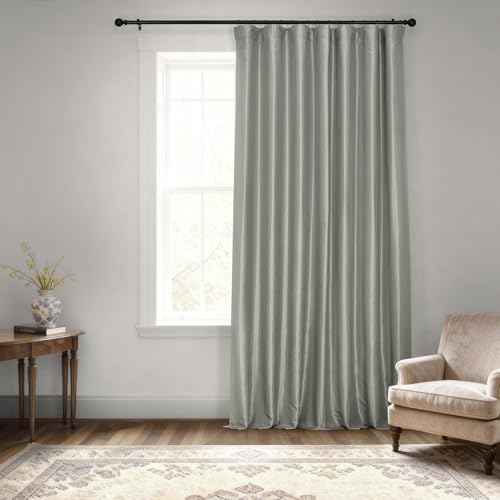 HPD Half Price Drapes Extra Wide Faux Silk Blackout... - Home & Kitchen Amazon UK à 31.69€