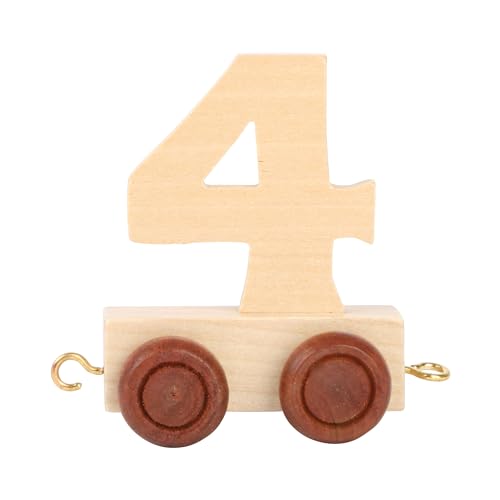 Small Foot 10556 Train De Chiffre en Bois Naturel. Le Wagon... - Jouets & Jeux en promo à 1.49€