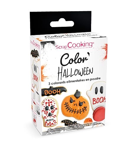 ScrapCooking - 3er-Set Halloween Lebensmittelfarben Pulver... - Tech & Electronics Amazon Germany à 5.56€