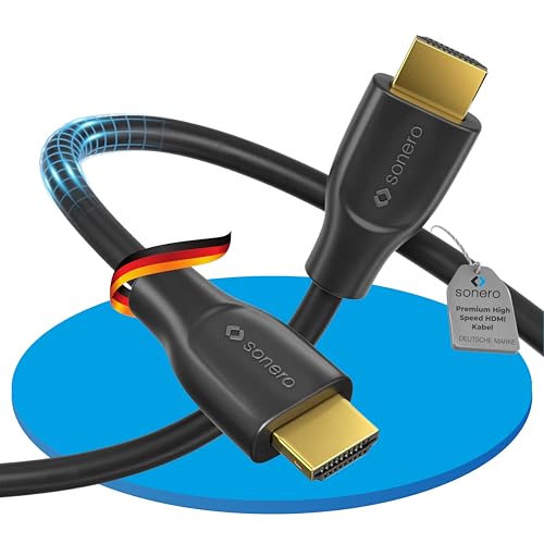 sonero PHC010 Premium certifié Câble HDMI High Speed avec... - High-Tech & Électronique Amazon France à 8.21€