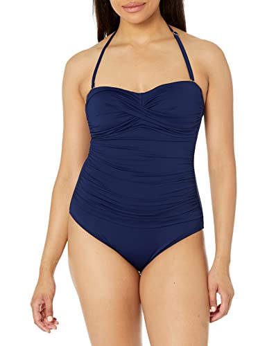 Anne Cole para Mujer Front-Shirred Bandeau One-Piece... - Sports & Fitness Amazon Espagne à 27.22€