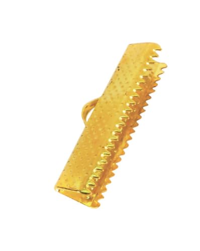 MegaCrea - Terminale di chiusura per nastro e Miyuki 25 mm... - Loisirs Créatifs Amazon Italie à 1.96€