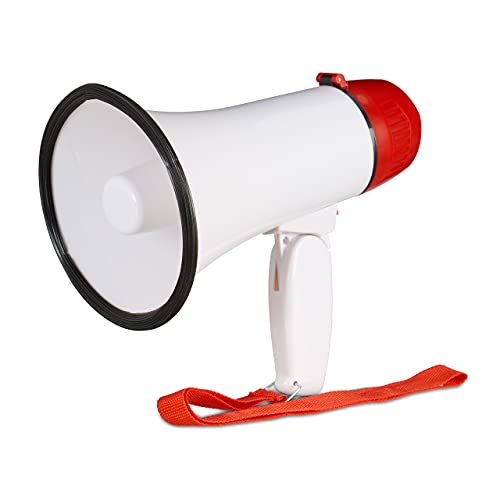 Relaxdays Stadium Megaphone, Bullhorn, Ole Sound, Funny... - High-Tech & Électronique Amazon Royaume-Uni à 24.82€