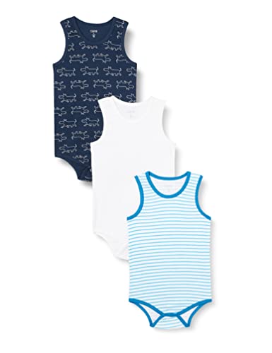 Care Body Baby Ärmellos, 3er Pack Blue (769), 56 - Bébé & Puériculture Amazon Royaume-Uni à 3.50€