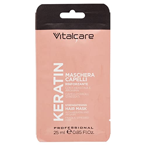 Vitalcare | Keratin Stärkende Haarmaske für sprödes und... - Beauty & Fragrances Amazon Germany à 2.20€