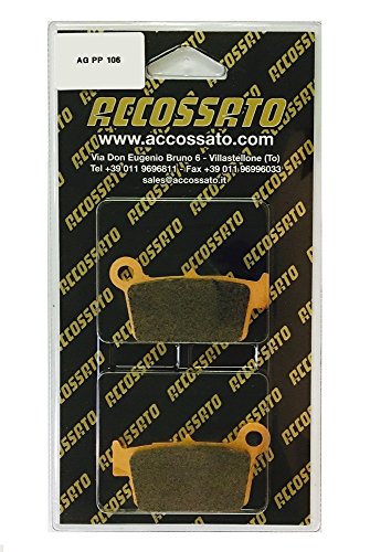 aCCOSSATO Plaquette de Frein agpp106stmx, TM > 250 F, 250... - Auto & Moto Amazon France à 19.20€