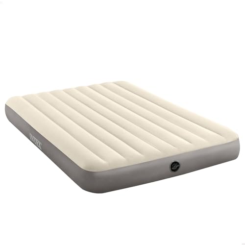 INTEX QUEEN DURA-BEAM SERIES SINGLE HIGH AIRBED Queen... - Maison & Cuisine Amazon Royaume-Uni à 8.10€