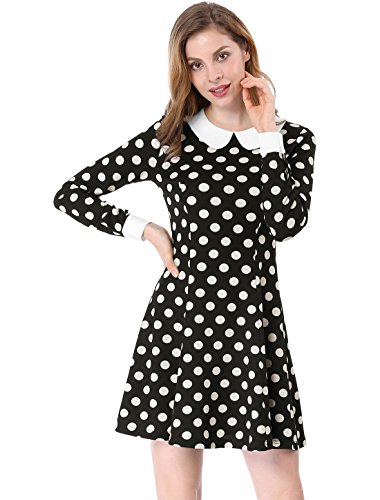 Allegra K Costume Natalizio da Donna con Colletto Peter Pan... - Home & Kitchen Amazon Italy à 8.70€