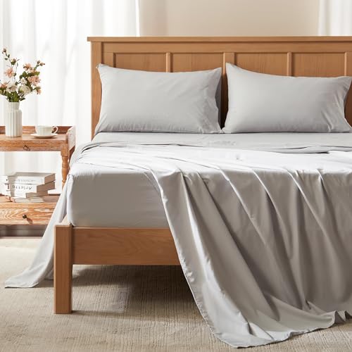 Comfort Spaces Coolmax Moisture Wicking Sheet Set Soft... - Maison & Cuisine Amazon Royaume-Uni à 18.07€