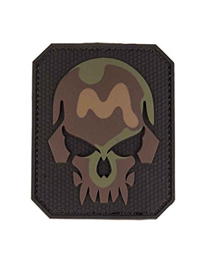 Mil-Tec Parche en 3D con diseño de calavera, PVC con... - Sports & Fitness Amazon Espagne à 2.37€
