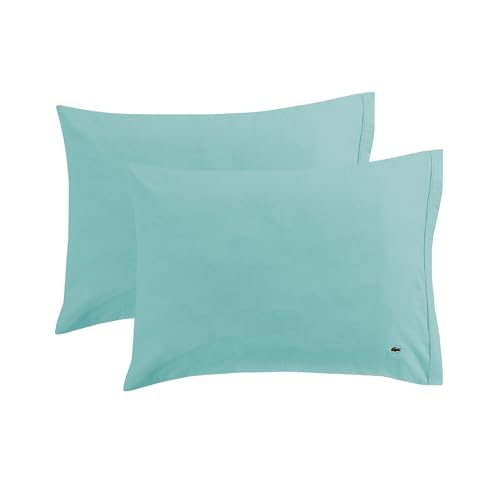 Lacoste Par de Fundas de Almohada 100% algodón percal... - Nouvelle promo Amazon à 28.57€