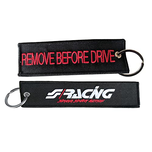 Simoni Racing Llavero - Remove Before Flight - Negro - Maison & Cuisine en promo à 8.43€