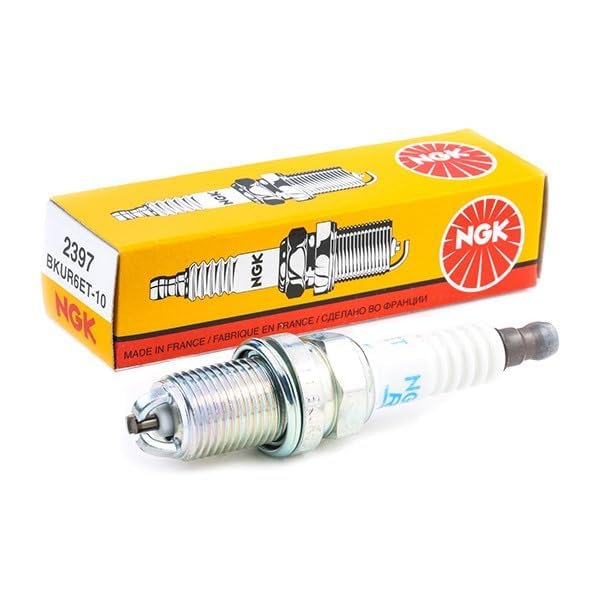 10pk NGK Spark Plugs - Part No. BKUR6ET-10 - Stock No.... - Amazon Royaume-Uni à 5.60€
