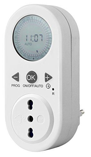Electraline 58106 Timer Digitaltimer Tägliche mit... - High-Tech & Électronique Amazon Allemagne à 13.09€