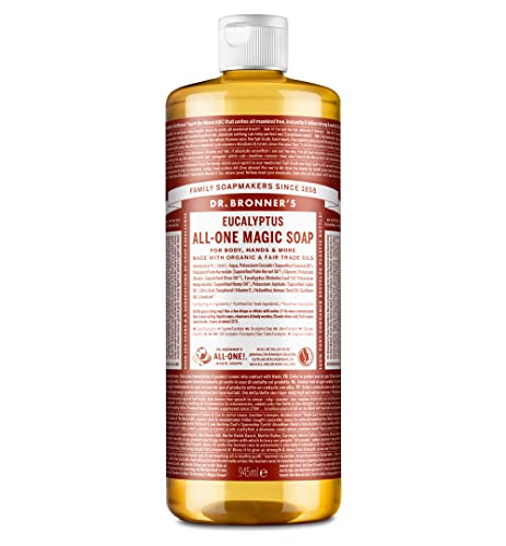 Dr. Bronner’s Savon Liquide Bio 18-en-1 Eucalyptus –... - Beauté & Parfums Amazon France à 15.49€