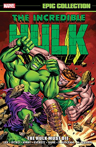 Incredible Hulk Epic Collection: The Hulk Must Die - Livres & eBooks Amazon Royaume-Uni à 5.21€