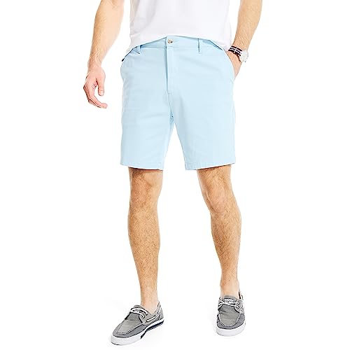 Nautica Pantalones Cortos Chinos de Ajuste clásico para... - Deal du jour à 13.88€