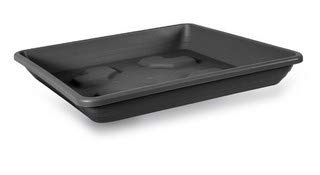 Blim Soucoupe carrée pour Pot de Fleurs, Anthracite, 16 x... - Jardin & Extérieur en promo à 1.72€