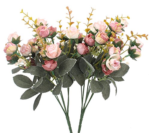 Duovlo Künstliche Blumen mit 7 Zweigen, 21 Blütenköpfe... - Maison & Cuisine Amazon Allemagne à 7.88€