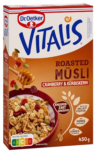 Dr. Oetker Vitalis Roasted Müsli Cranberry Kürbiskern... - High-Tech & Électronique en promo à 14.51€